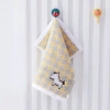 Xiqiu Pure Cotton Unicorn Square Towel 25*25 details Picture